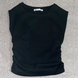Zara Classic Black Muscle Tee